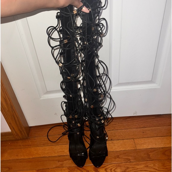 Catwalk Connection lace up heels - Picture 2 of 8